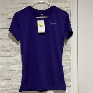 Nike Women's Deep Purple Short Sleeve Tee